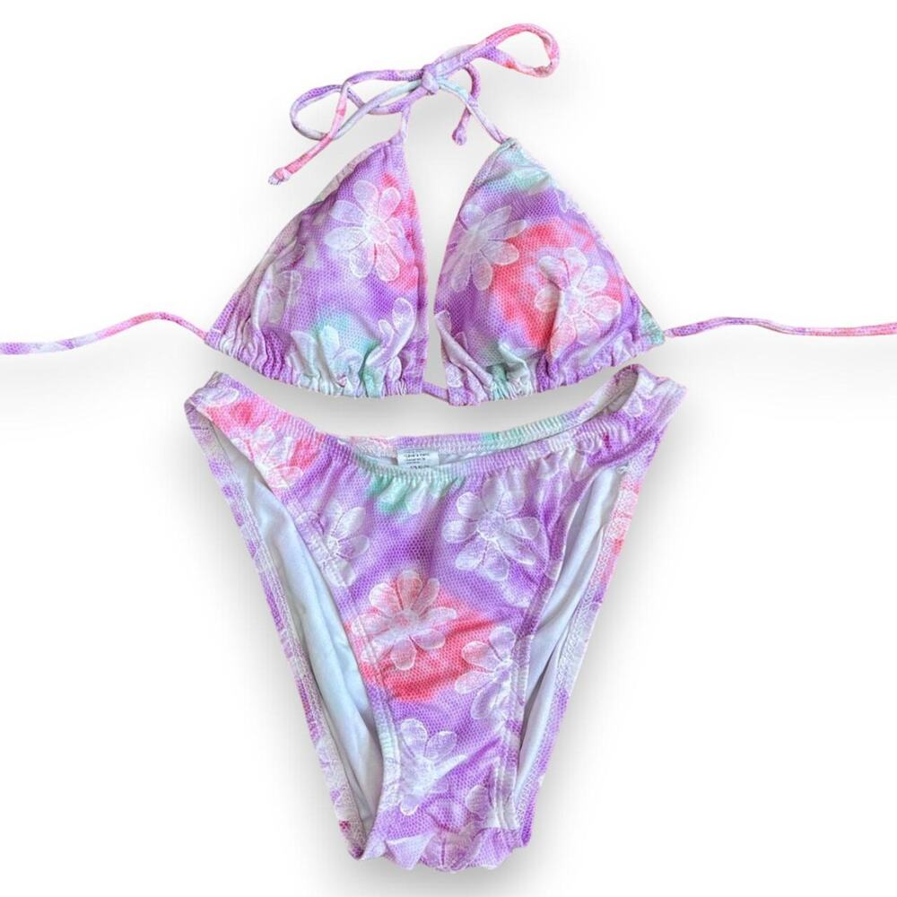Vintage deadstock pastel bikini